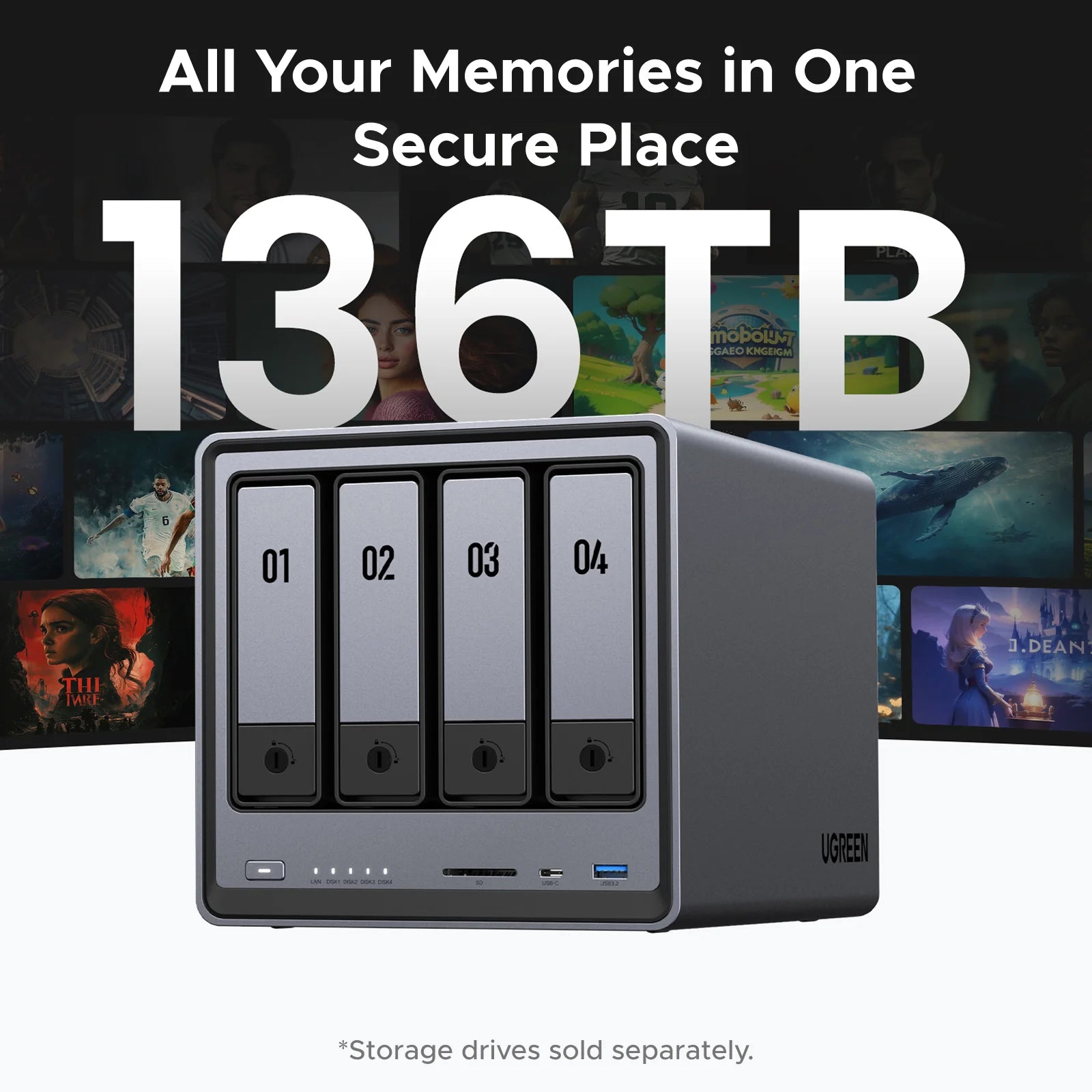 UGREEN NASync DXP4800