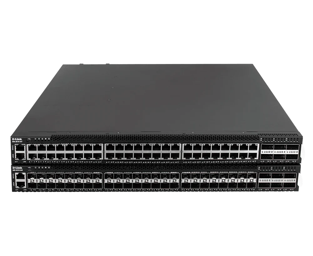 D-Link Layer 3 Stackable 10G / 100G Managed Switches - (DXS-3610-54T/SI)