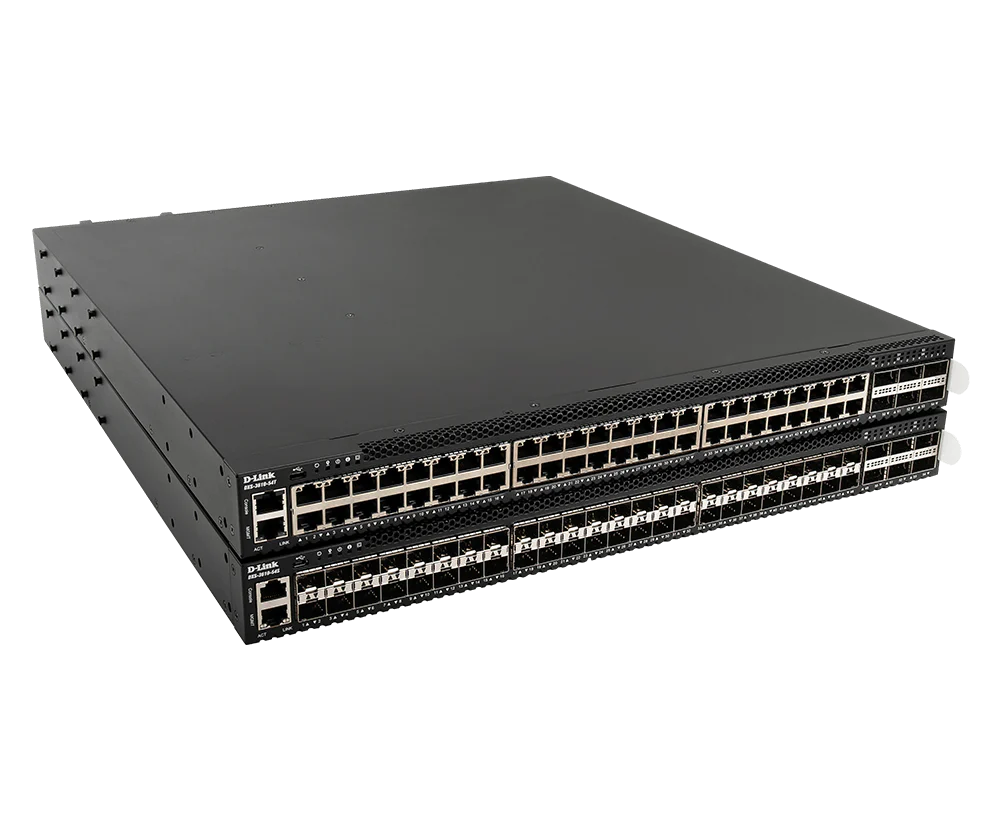 D-Link Layer 3 Stackable 10G / 100G Managed Switches - (DXS-3610-54T/SI)