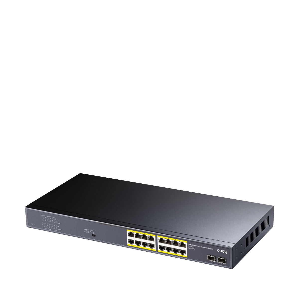Cudy 16-GbE PoE Switch with 2 Uplink SFP